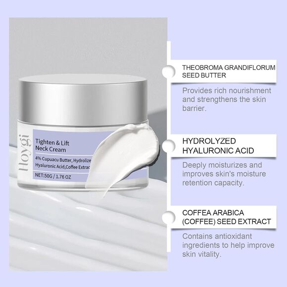 Hoygi Anti-Wrinkle Skin Tightening Cream - 50 g (1.76 oz) -Exp 9/2027 single jar - Picture 5 of 7